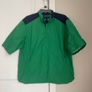Polo Golf Ralph Lauren Water Resistant Packable Short Sleeve QuarterZip Pullover